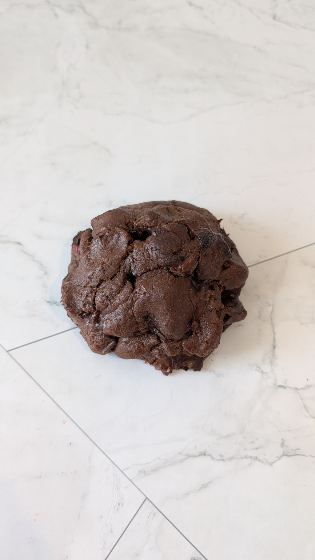 Dark Double Chocolate Chip Cookie