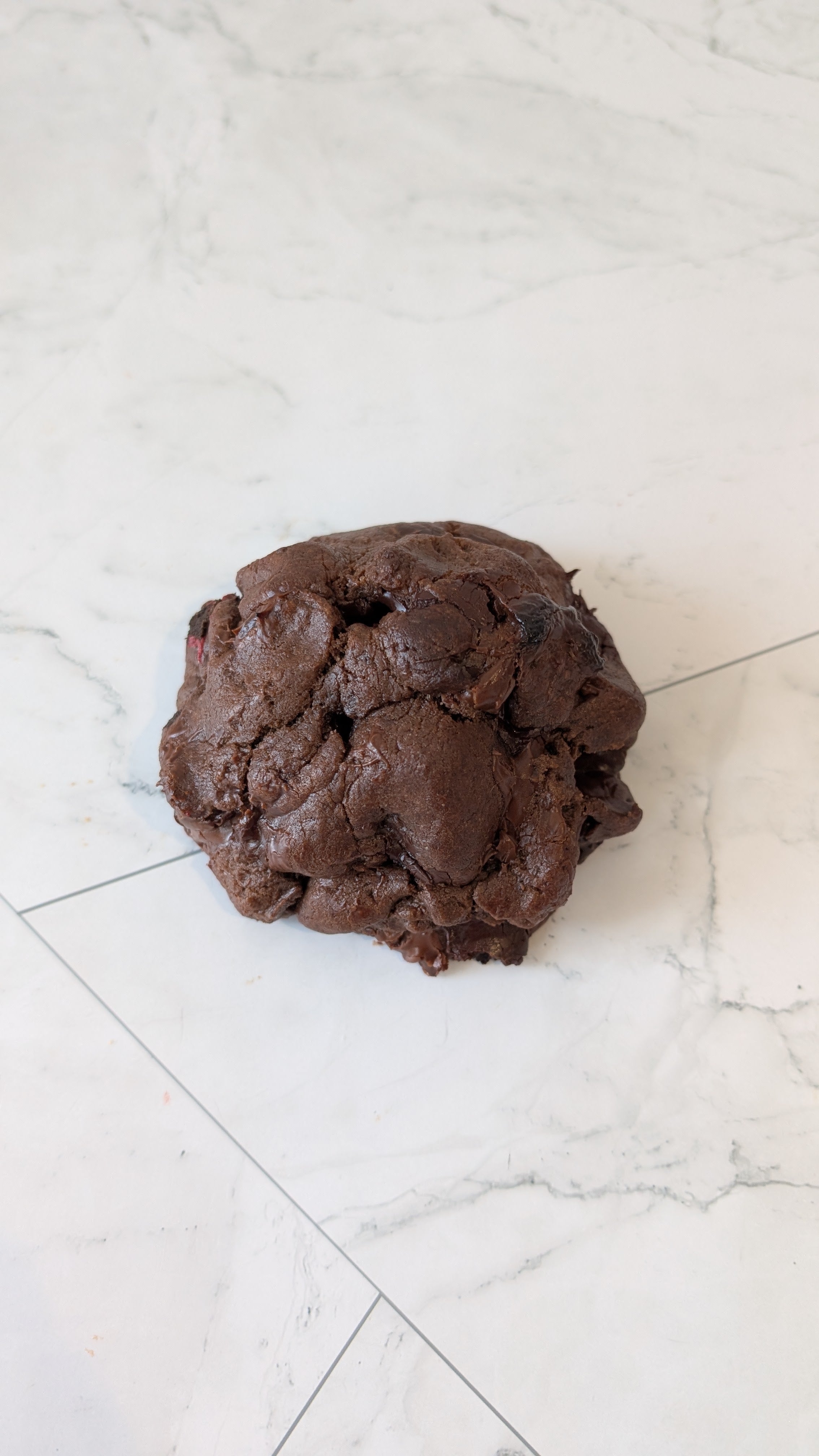Dark Double Chocolate Chip Cookie