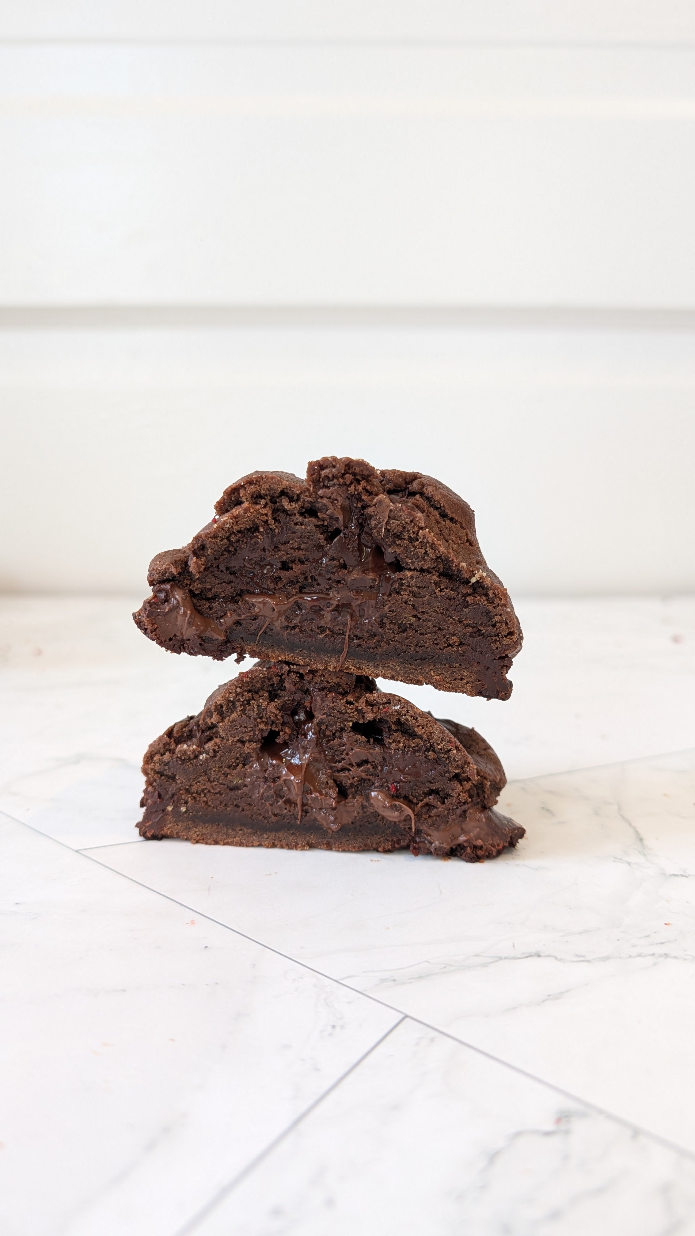 Dark Double Chocolate Chip Cookie