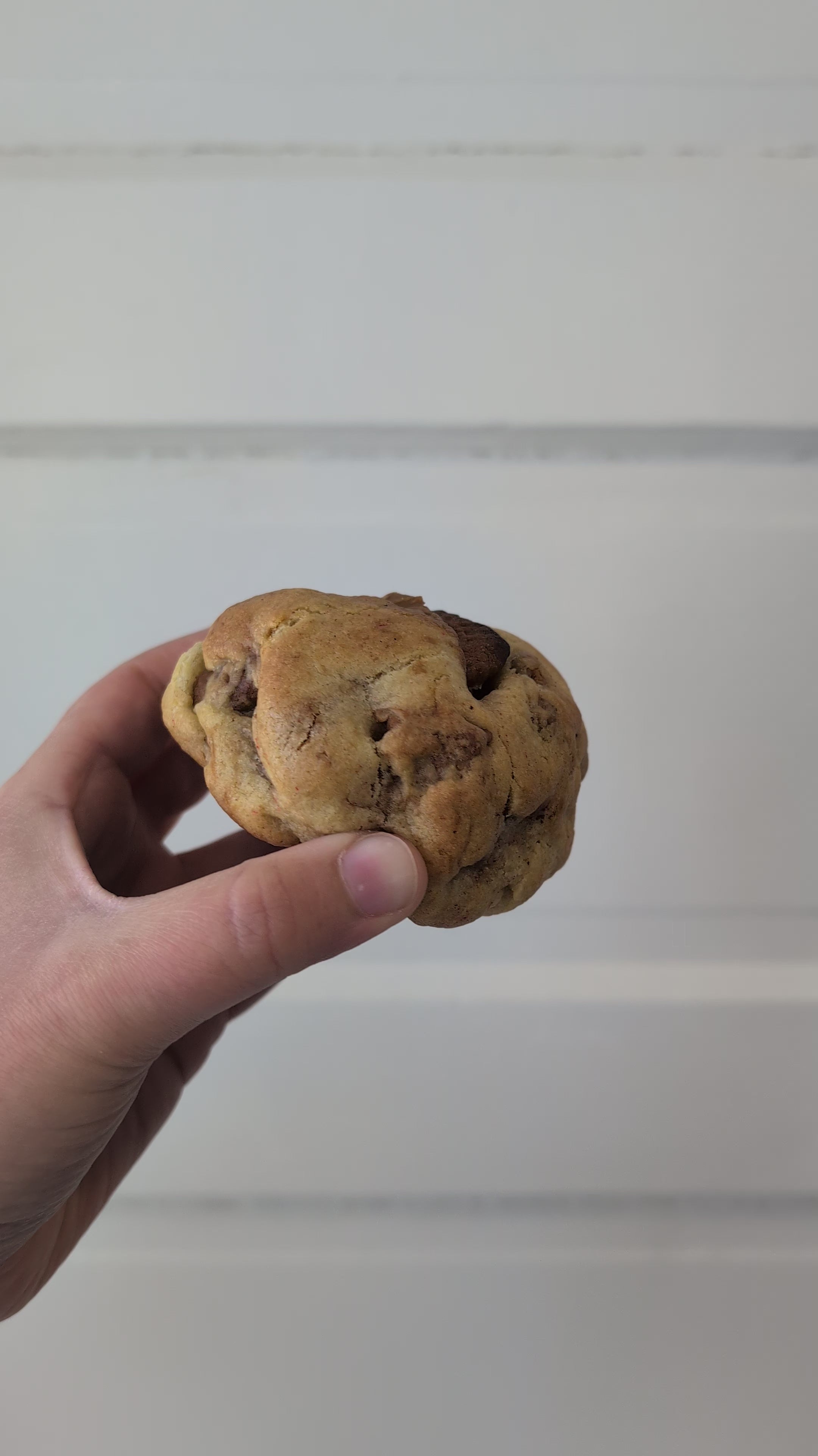 Biscoff Stuffed Cookie